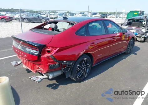 2024 Hyundai Sonata N Line z USA, uszkodzony, nr VIN KMHL54JCXRA384953